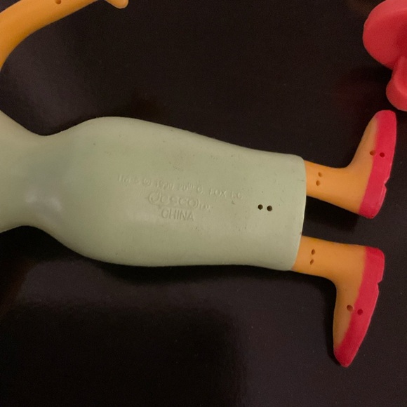 Vintage 1990 Bart Simpson Skateboarding and Marge Simpson figure collectibles - Picture 8 of 8